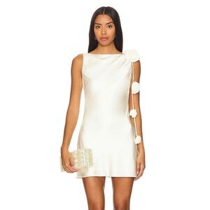 Lovers + Friends Cream Floral Mini Dress